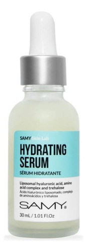 Serum Facial Hidratante Samy - mL  Momento de aplicación Día/Noche Tipo de piel Todo tipo de piel