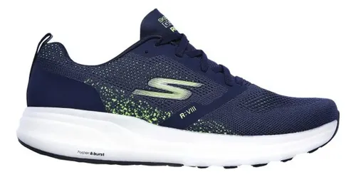Championes Skechers Gorun Ride Running De Hombre Azul