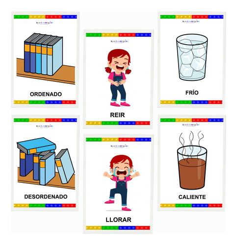 Pictogramas Tea 600 Tarjetas De Rutinas, Emociones Y Más Pdf