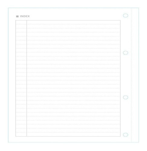DMW Profissional 1 Matéria 80 folhas listradas 1 assuntos unidade x 1 24cm x 17cm swiss sak