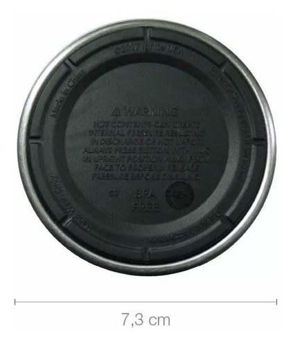 Termo Coleman De Acero Inoxidable 700 Ml Color Sage