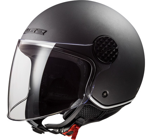 Casco Ls2 Semi Integral Sphere Lux Gris Mate