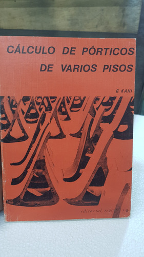 Libro Calculo De Pórticos De Varios Pisos (Usado)