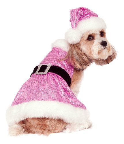 Rubie's Sequin Mrs. Claus Pet Costume