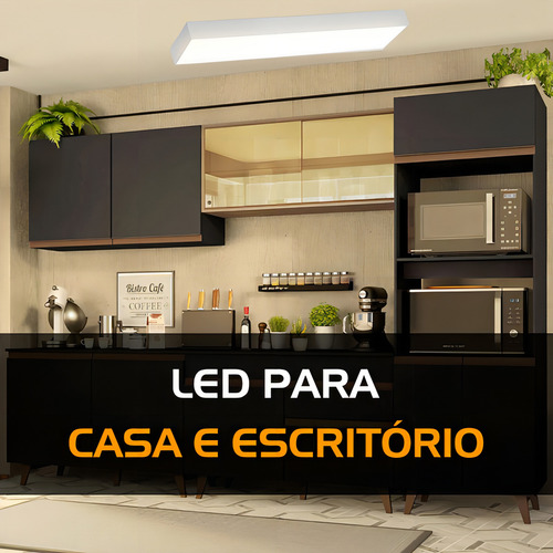 Lámpara LED rectangular empotrada con panel de plafón, 48 W, 120 x 30 cm, color blanco cálido