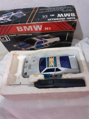 Miniatura Veiculo Bmw M1 Rádio Controle (sem Teste) Cinza (Usado)
