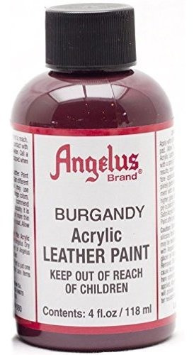 Angelus Leather Paint 4 Oz Burgundy