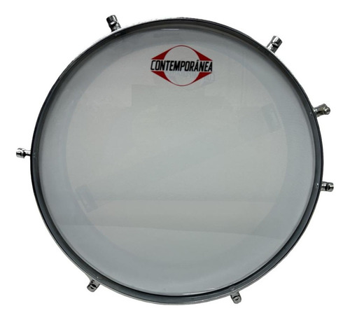 Caixa Contemporanea 14x10 Tarol Repique Casco Cromado