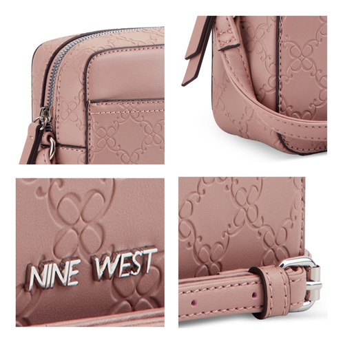 Bolsa Cross Body Para Mujer Nine West Rosa Nye558270