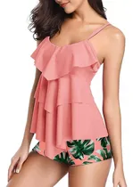 Comprar Dama Trajes De Baño Solid Mujer Bikini Cubrir El Vientre