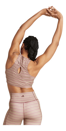 Top Adidas Yoga Studio Print Mujer Hy9234 Multicolor Multicolor Ch