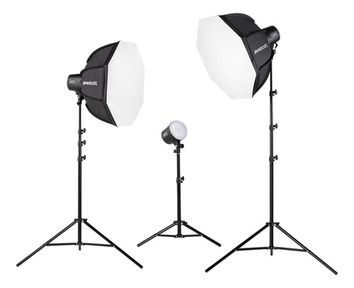 Kit De Iluminación Westcott U60-b Led Bicolor Softbox De 3 L
