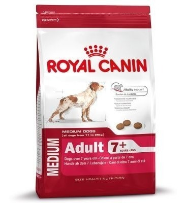 Royal Canin Medium Adulto 7+   15kg  Envíos Sin Cargo Caba