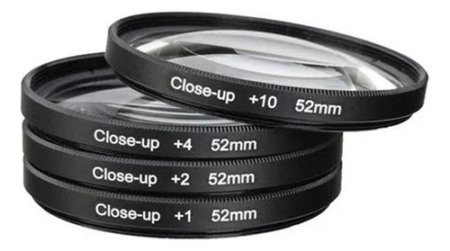 Macro Close Up Lente 52mm Nikon D3000 D3100 D3200 D5000
