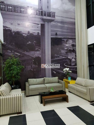 Imagem 10 de 14 de Flat Com 2 Dormitórios Para Alugar, 118 M² Por R$ 4.100,00/mês - Armação - Salvador/ba - Fl0013