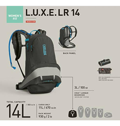 Camelbak - L.u.x.e. Lr 14 Mochila De Hidratacion 3l