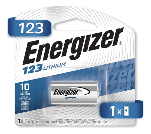 Energizer 123 pila blister 1 unidad