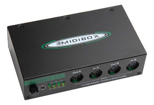 Midi Box Instruments Musicales Interfaz Usb Midi Thru Box 6