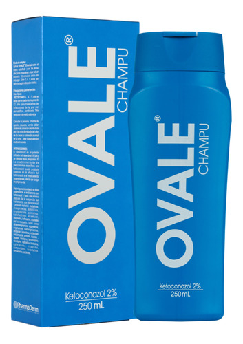  Shampoo Ovale Capilar Y Anticaspa 250ml Pharmaderm