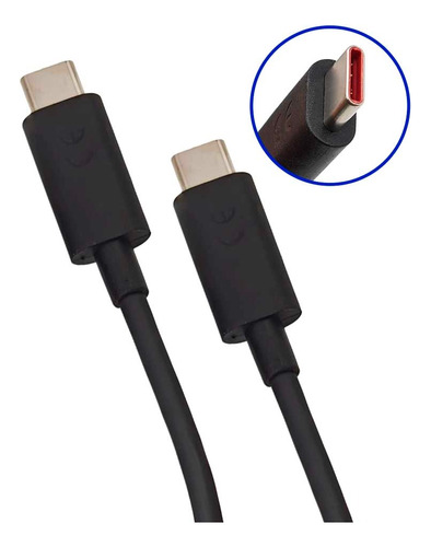 Cable Motorola Turbopower Tipo C A C Original Ficha Roja