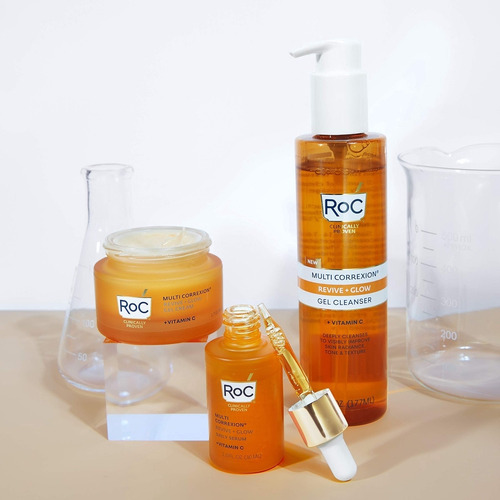 Roc Hidratante Facial Roc Multi Correxion Revive + Glow Con