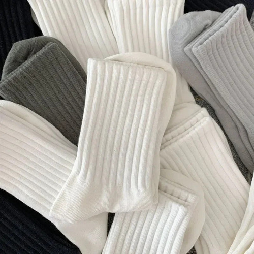 Ya 5 Pares De Calcetines Deportivos De Algodón Suaves Y