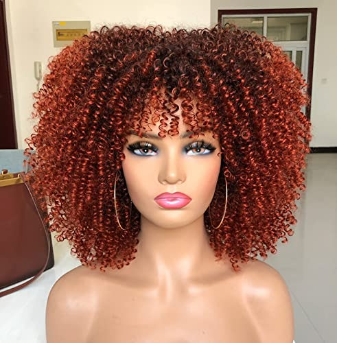 Cc Cabello De 14 Pulgadas Curly Afro Wigs For Black Gqvvh