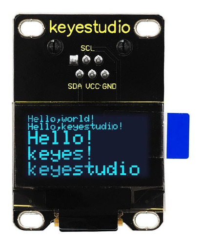 Módulo Keyestudio Easy Plug Rj11 128 X 64 Oled Arduino Steam