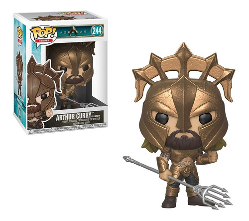 Funko Pop Dc Heroes Aquaman Arthur Curry As Gladiator