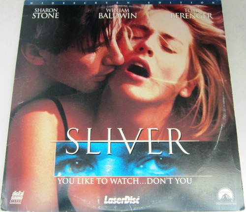 Sliver - Widescreen Edition 1993 Importado Usa Laserdisc Ld