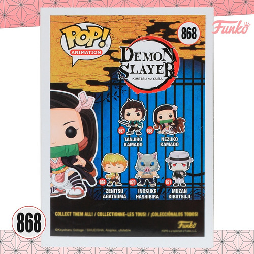 Funko Pop Nezuko Kamado #868 Demon Slayer Anime Original