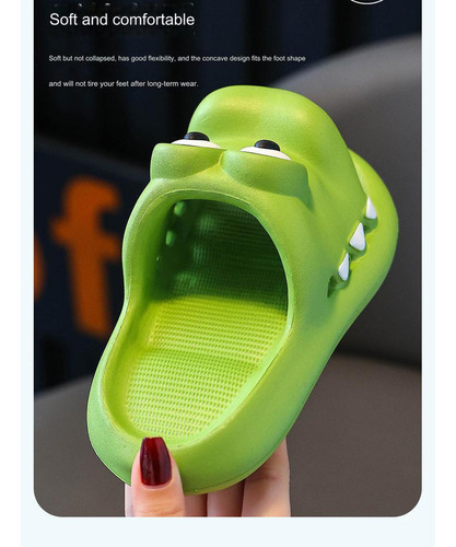 Lindas Pantuflas De Cocodrilo Para Padres E Hijos.
