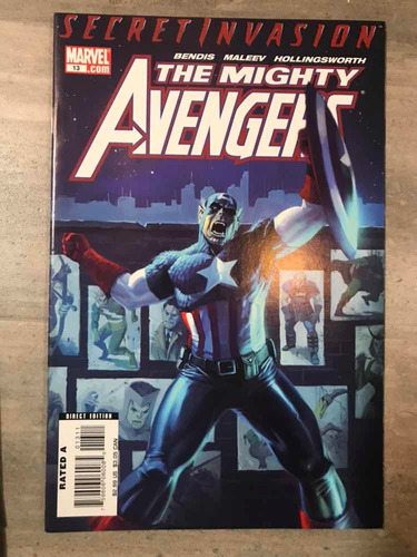 Comic - Marvel - The Mighty Avengers #13. Jul 2008.