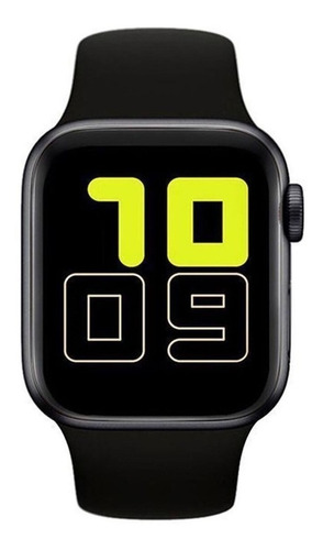 Imagen 1 de 1 de Smartwatch Genérica T500 1.54" caja  negra, malla  negra