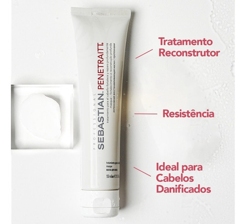 Máscara Capilar De Reconstrução Penetraitt 150ml - Sebastian