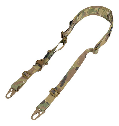 Portafusil Táctico 2 Puntos Bungee Sling Militar Policía Color Multicam