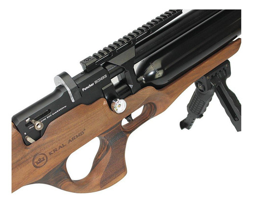 Carabina Pressão Pcp Ekinoks Semi Auto 12tiros 5.5 Kral Arms