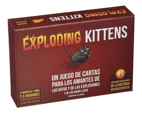 Exploding Kittens [español] Juego De Cartas Xuruguay