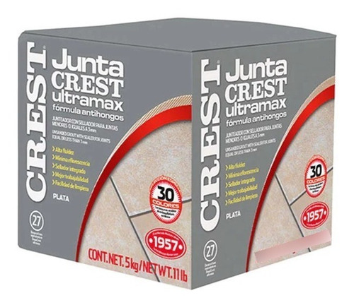 Juntacrest Ultramax 5kg Plata - Crest