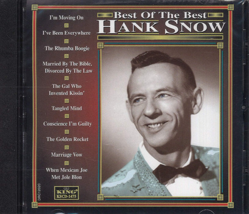 Cd: Lo Mejor De Hank Snow