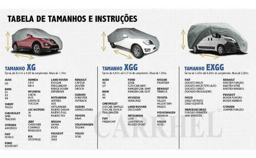 Imagen 5 de 5 de Funda Cubre Auto Premium De Eco Cuero Xg Para Suv Con Forro