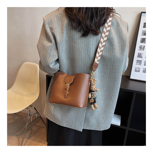 Bolso Bandolera Casual Gran Capacidad A La Moda Para Mujer