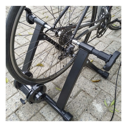 Rolo Magnético True Para Bicicleta Com Base De Niveladora