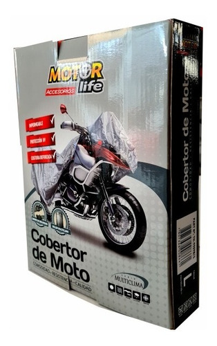 Funda Cobertor Para Moto Talla L Motorlife (impermeable)