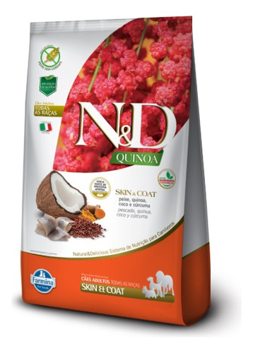 N&d Quinoa Perro Adult Skin Peixe 2,5 Kg