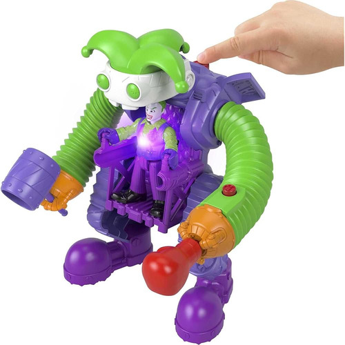 Fisher-price Imaginext Robot Joker Para Preescolar, Multicol