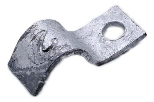 Kit Abraçadeira De Ferro Tipo Unha Bc-02 Até 11mm (10 Peças)