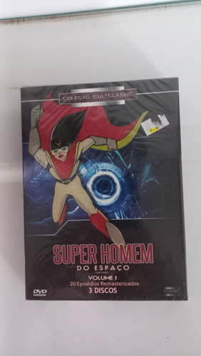 Box Dvd Super Homem Do Espaço Volume 1 (3 Discos)