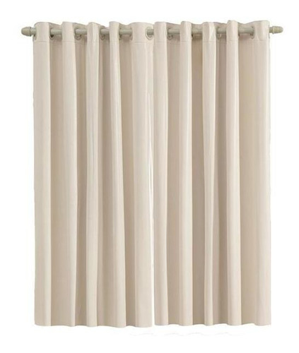 Cortina Pvc Blackout 2,6x1,7 Branco Bella Janela