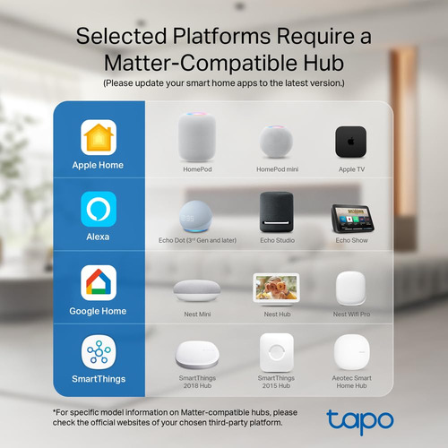 Lâmpadas Inteligentes Tapo Tp-link 1100 Lúmens Rgbw Led A19